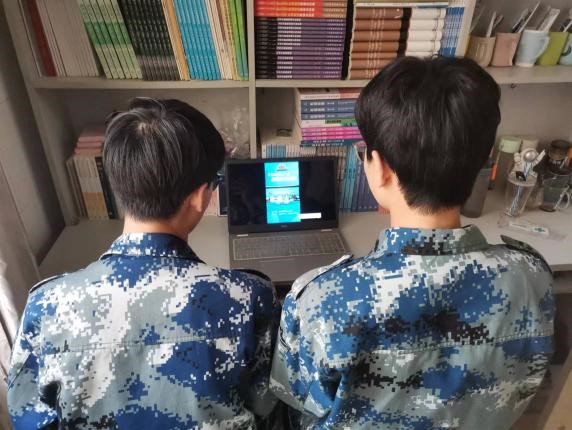 国家安全 你我有责 ——bat365正版唯一官网组织学生线上观看国家安全教育视频
