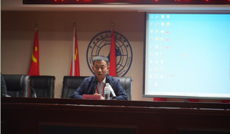 bat365正版唯一官网召开学管干部培训周会2022.4.18