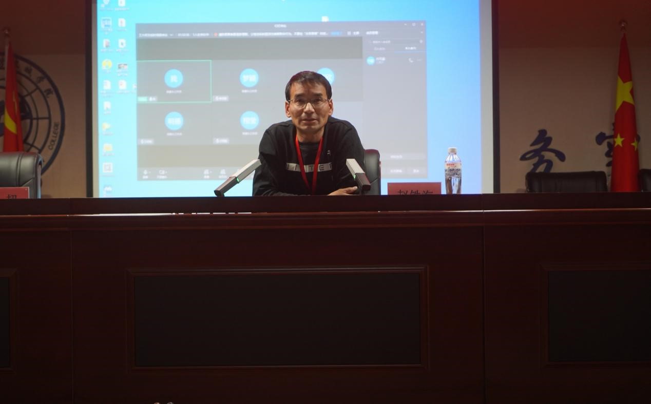 bat365正版唯一官网召开学管干部培训周会2022.5.9