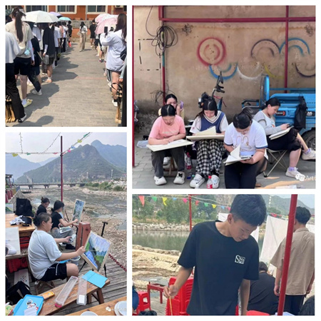 bat365正版唯一官网//艺术学院//写青山绿水 生不息之梦（一）