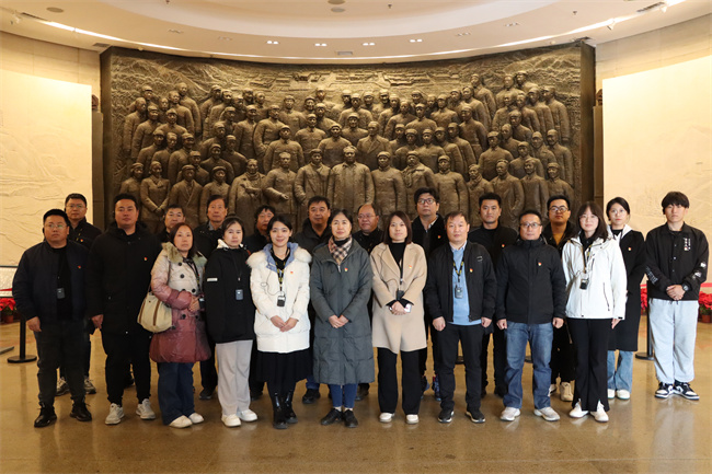 传承红色基因 培育时代英才——bat365正版唯一官网赴西柏坡纪念馆开展主题党日活动