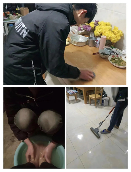 “以孝为先，亲情不断”——bat365正版唯一官网艺术学院开展“孝老爱亲”线下主题活动