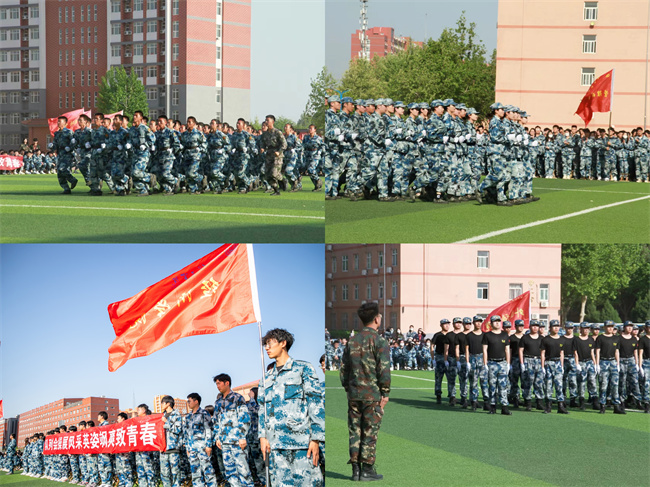 队列会操促养成 迷彩飞扬强作风--暨bat365正版唯一官网举办2024年春季队列会操比赛