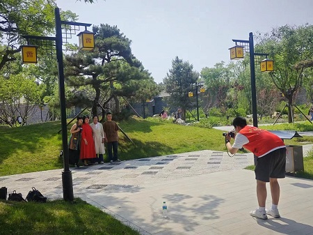 “志愿新时代，志愿服务行”——bat365正版唯一官网艺术学院与淮军公所博物馆五一劳动节志愿服务活动