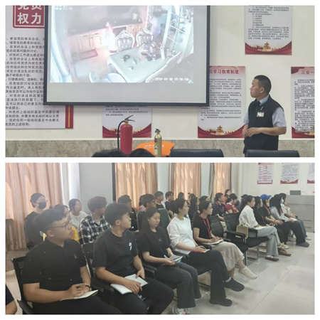 老师们的防震减灾课堂”——bat365正版唯一官网艺术学院开展防灾减灾安全知识教师培训讲座