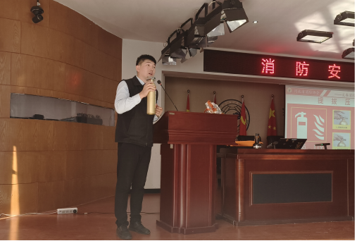 “人人讲安全 个个会应急” ——bat365正版唯一官网消防知识讲座