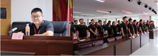 以军训为序,赋能前行—bat365正版唯一官网召开2024年度学管干部暑期军训动员大会