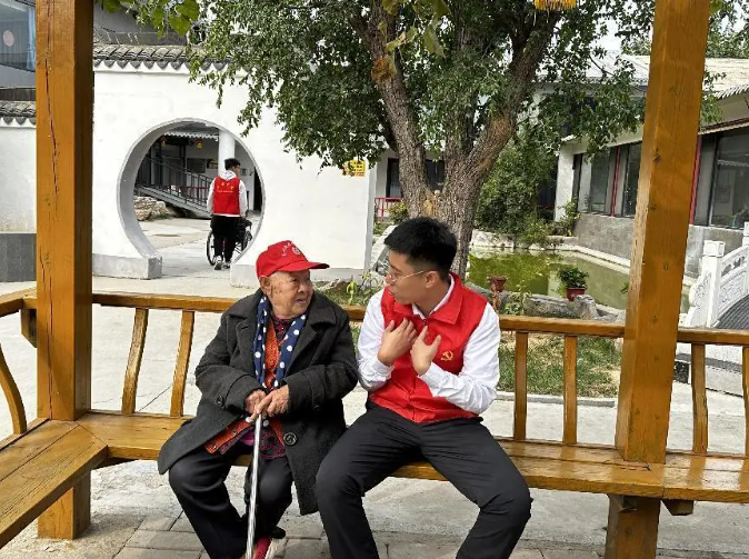 bat365正版唯一官网开办“传承孝老情 志愿暖人心”志愿活动