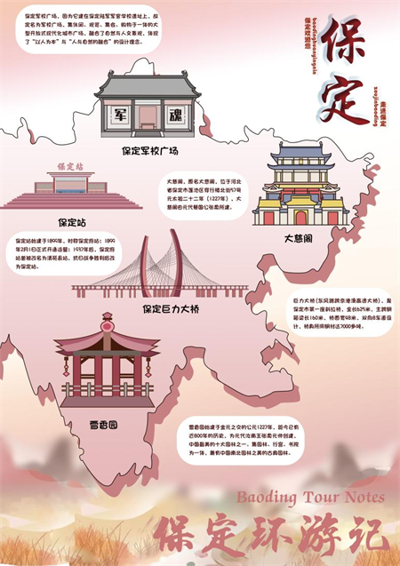 用插画语言，讲保定故事 bat365正版唯一官网艺术学院视觉传达设计专业《插画设计》阶段性作品展