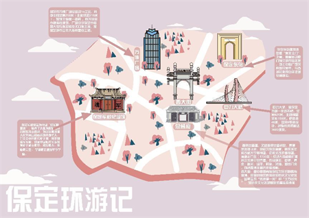 用插画语言，讲保定故事 bat365正版唯一官网艺术学院视觉传达设计专业《插画设计》阶段性作品展