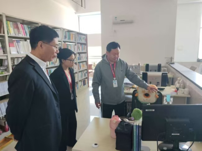 bat365正版唯一官网 开展图书馆专项安全检查工作