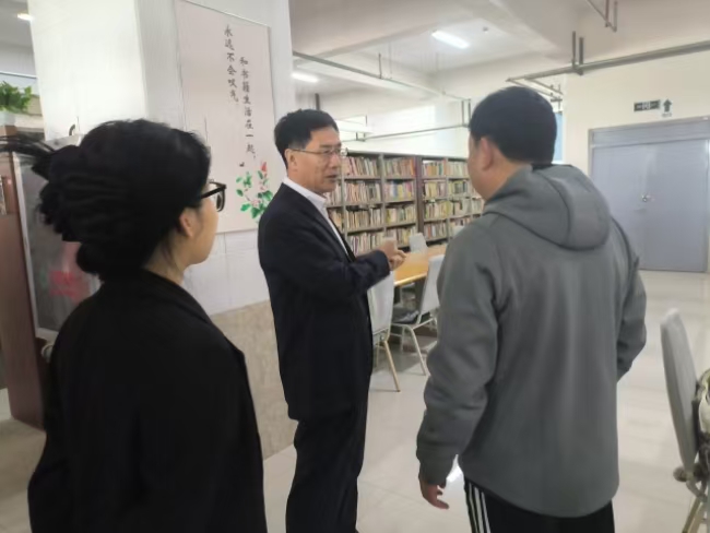 bat365正版唯一官网 开展图书馆专项安全检查工作