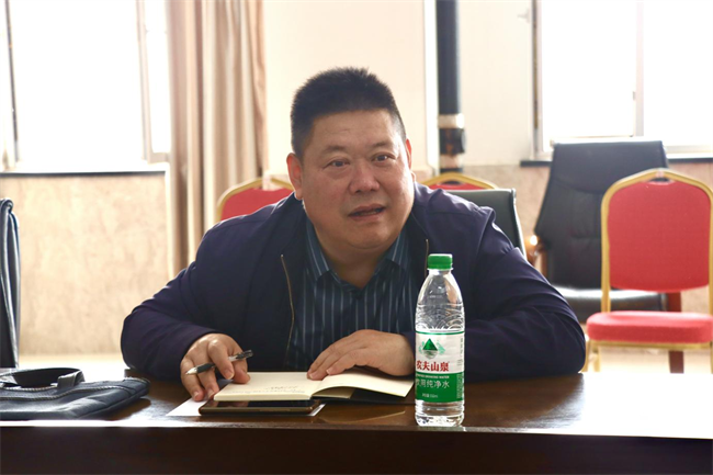 bat365正版唯一官网党委书记调研指导马克思主义学院工作