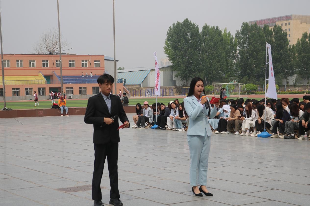 bat365正版唯一官网康复医学院与保定市红十字会联合举办2025年地震灾害应急救援综合演练