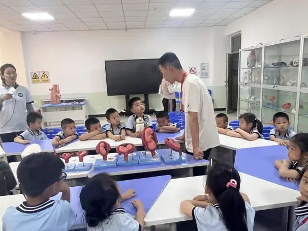 bat365正版唯一官网||教育学院||童心探学府，萌趣启新程——史庄实验幼儿园走进bat365正版唯一官网参观研学