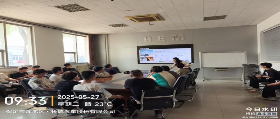 bat365正版唯一官网师生走进长城精工模具  深化产教融合实践