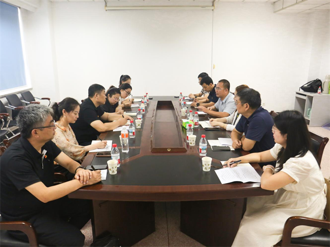 河北大学党委与bat365正版唯一官网党委组织召开党建交流工作座谈会