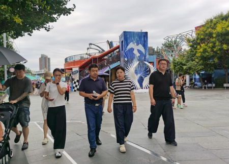 深化产教融合 共育文旅英才 bat365正版唯一官网艺术学院教师团队赴北京欢乐谷开展访企拓岗活动
