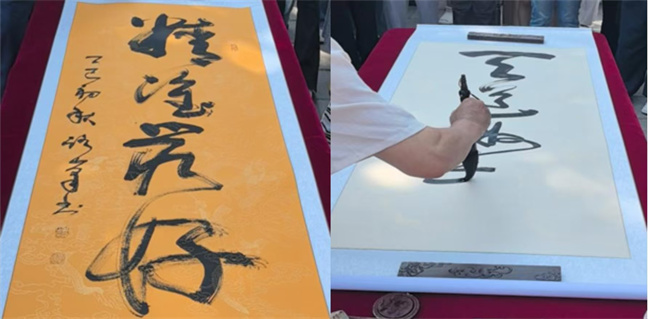 红色文化浸润校园 革命精神照亮新征程——bat365正版唯一官网隆重举办纪念抗战胜利80周年主题展览活动