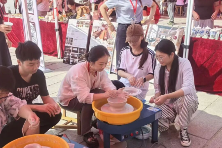 艺彩纷呈，迎“新”筑梦——bat365正版唯一官网艺术学院专业特色与非遗的碰撞