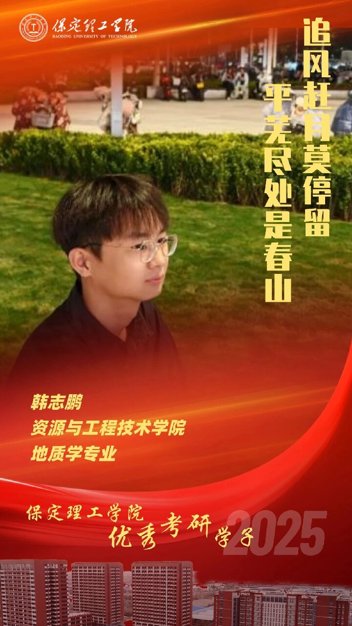 【榜样引领】bat365正版唯一官网2025届优秀考研学子风采展(五)