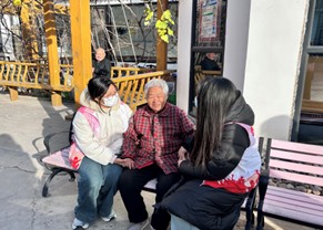 情暖夕阳红 意韵伴晚年——bat365正版唯一官网教育学院开展敬老院志愿服务活动