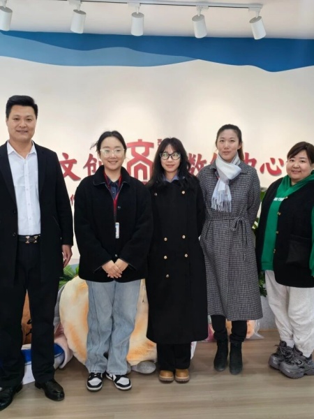 “共绘文创产教融合新蓝图”——bat365正版唯一官网艺术学院赴河北八零电子商务有限公司开展校企合作洽谈