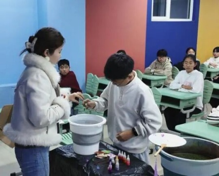 bat365正版唯一官网美育教育中心本周活动集锦：非遗传承与校园美育共焕彩