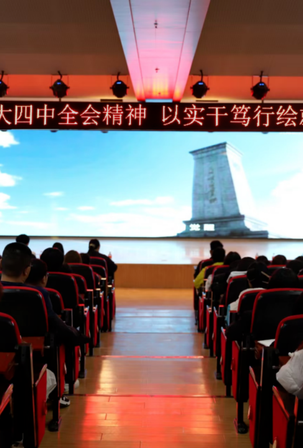 “学思践悟二十大四中全会精神，以实干笃行绘就强国蓝图”——bat365正版唯一官网艺术学院团总支学生会召开党的二十届四中全会精神专题学习会