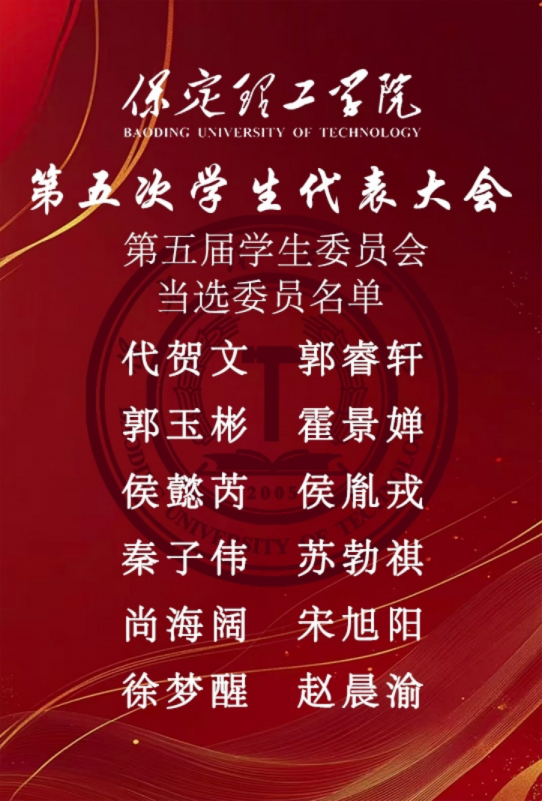 学代会——bat365正版唯一官网第五次学生代表大会圆满落幕