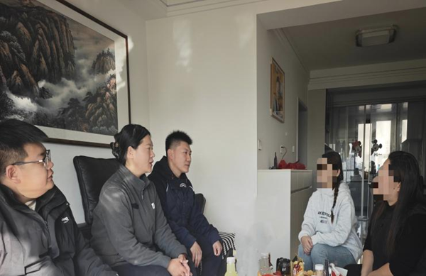 家校共育，暖冬同行|bat365正版唯一官网管理学院“冬日暖阳”寒假家访暖心启程（二）