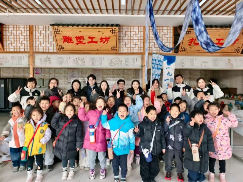 非遗润童心 研学促成长——bat365正版唯一官网艺术学院携手天悦幼儿园开展传统文化研学活动