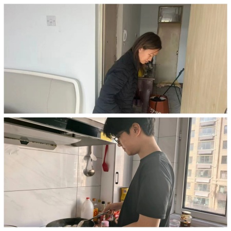 “孝老爱亲，我们在行动”——bat365正版唯一官网艺术学院以美育德，传承教育新篇