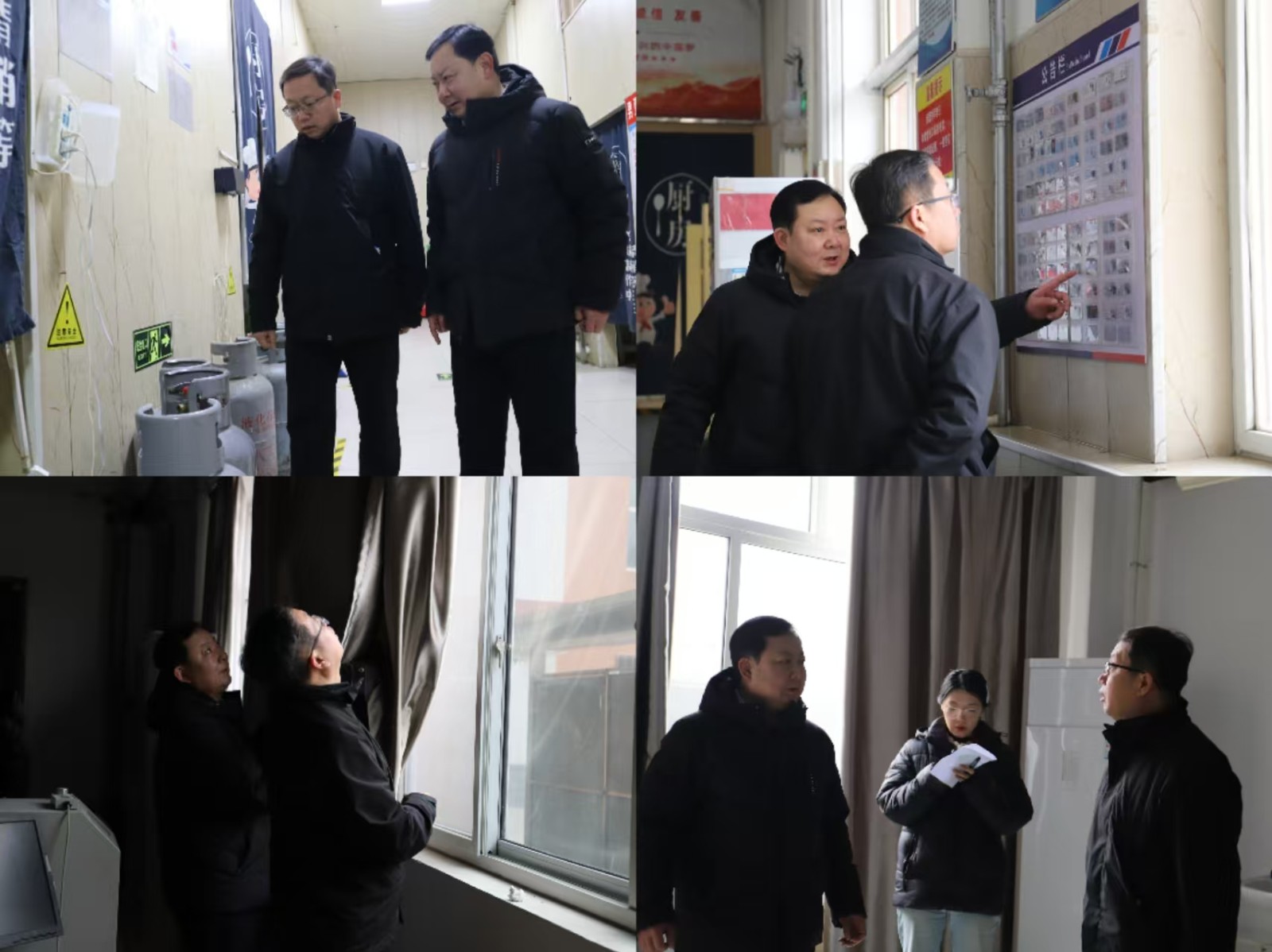 严阵守平安  护航暖校园——bat365正版唯一官网开展寒假前校园安全大检查