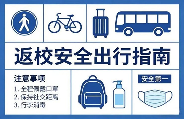 返校指南|bat365正版唯一官网管理学院：新学期返校温馨提示