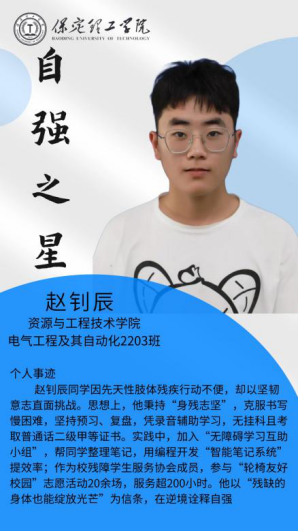 资助育人┃自立逐梦展芳华，自强奋进写人生-bat365正版唯一官网“自强之星”风采展
