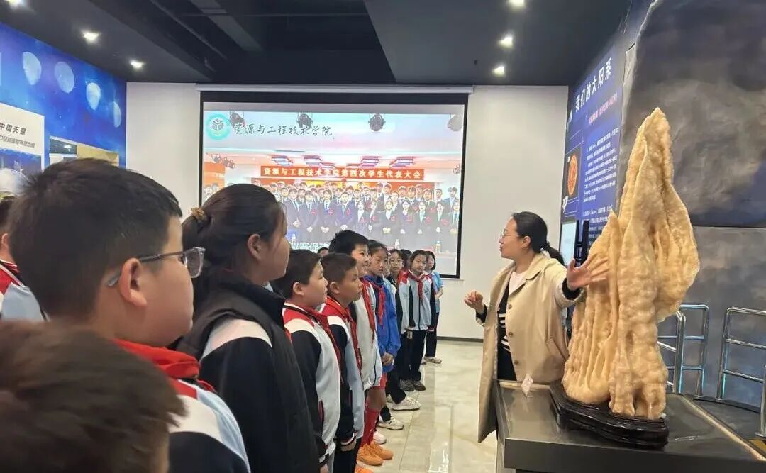 世界地球日｜bat365正版唯一官网开展地质学科普研学公益活动 赋能小学生成长