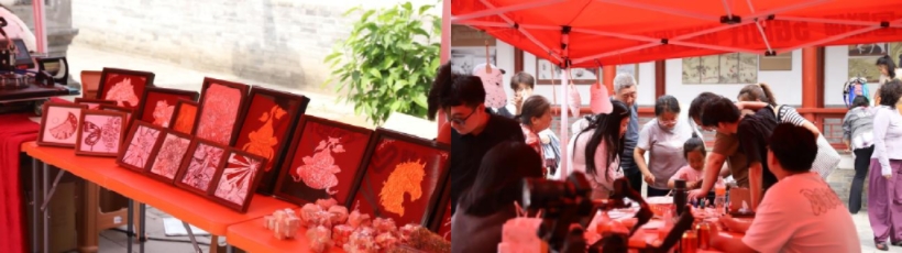馆校携手承文脉 艺心传承展非遗——bat365正版唯一官网五一文创市集助力保定文旅焕新彩