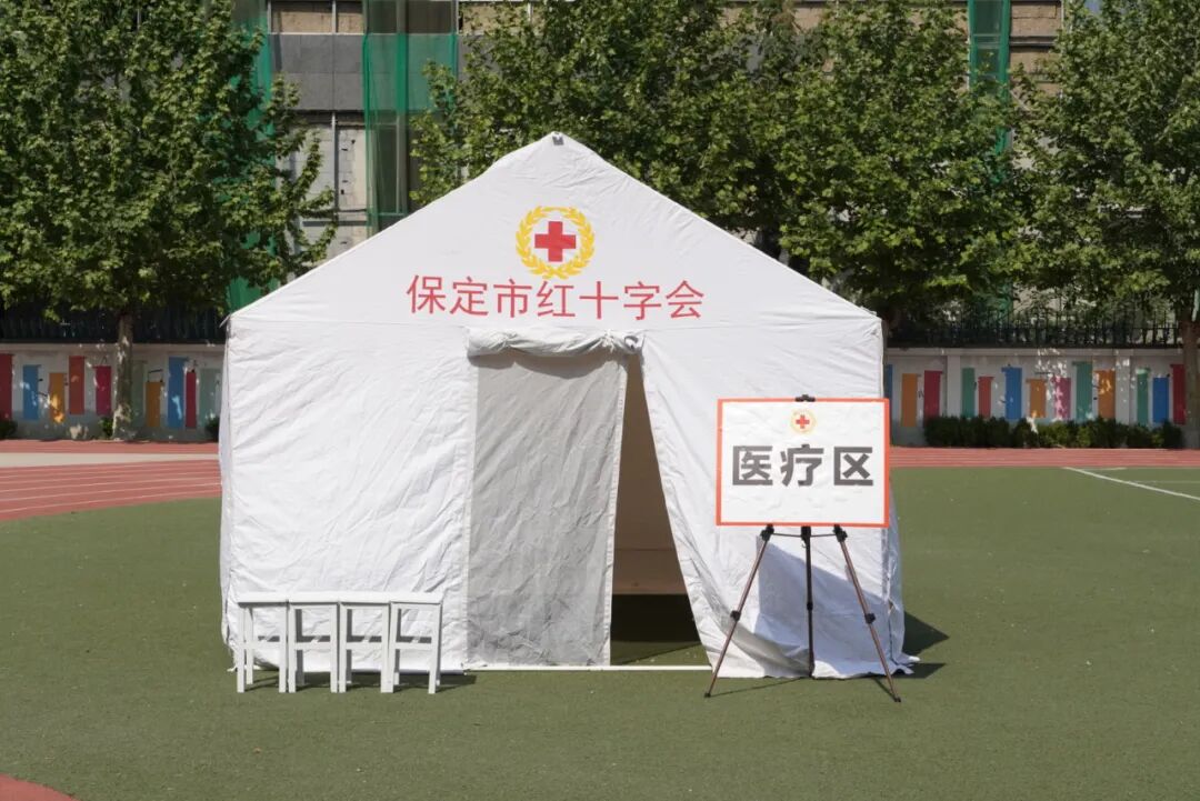 bat365正版唯一官网助力保定市红十字会2026地震灾害应急救援综合演练