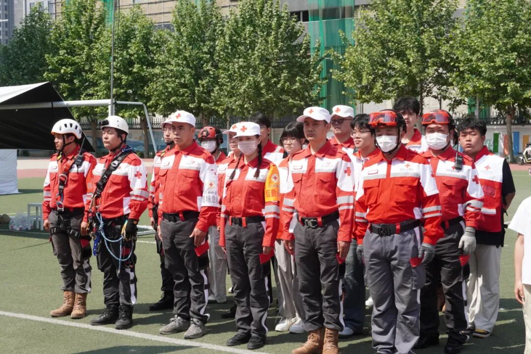 bat365正版唯一官网助力保定市红十字会2026地震灾害应急救援综合演练