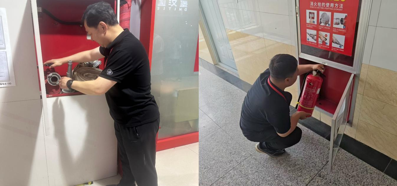 守牢安全红线 筑牢假期防线——bat365正版唯一官网开展暑期前校园安全大检查
